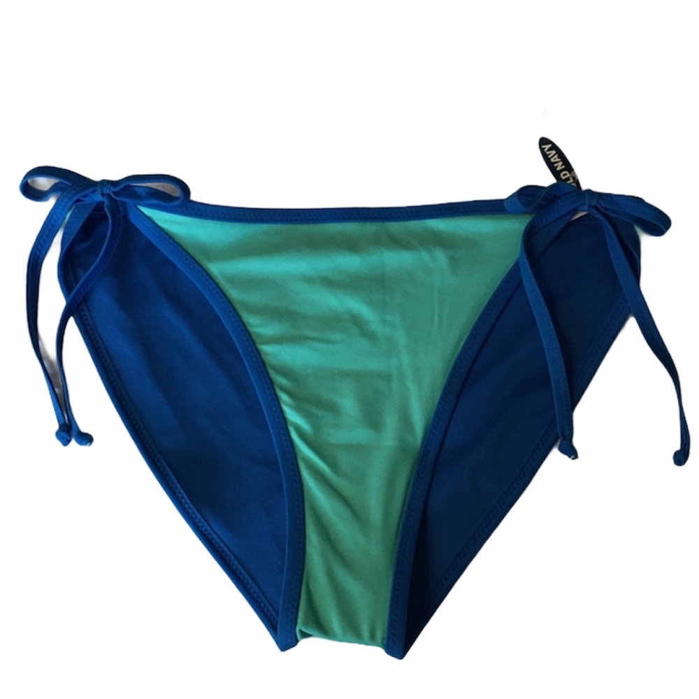 Old Navy Blue and Aqua Swim Bottoms Size M